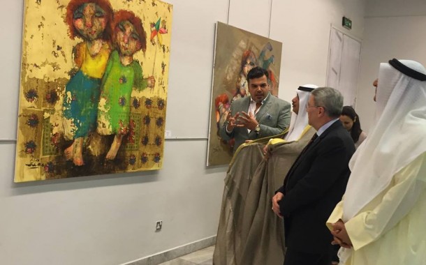 افتتح المعرض التشكيلي المشترك (فيض عراقي) في دولة الكويت لنخبة من الفنانين التشكيليين العراقيين
