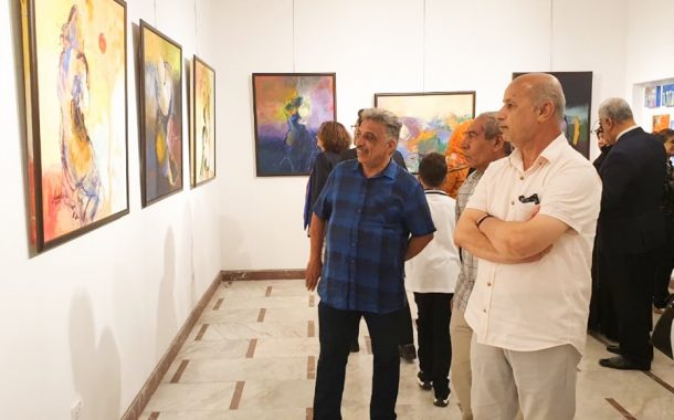 افتتاح المعرض التشكيلي المشترك تحت عنوان ( الحريات ) لثلاثة فنانات تشكيليات