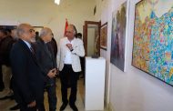 افتتاح المعرض التشكيلي السنوي لفرع جمعية الفنانين التشكيليين العراقين في محافظة ذيقار