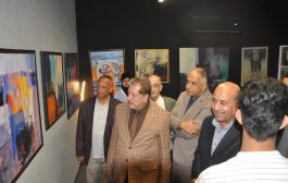 افتتاح معرض الطبيعة والبيئة العراقية لفناني النجف الاشرف