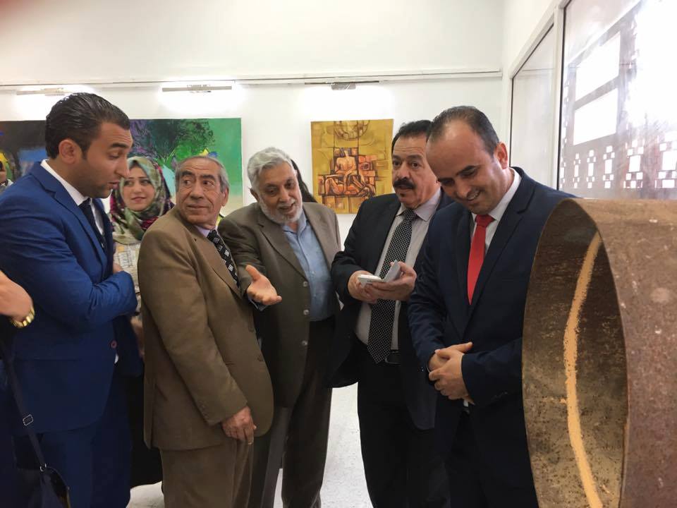 نظمت جمعية الفنانين التشكيليين العراقيين المعرض التشكيلي المشترك ضمن المهرجان الدولي للفن والشباب في تونس