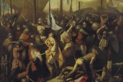 نجح العراق بإيقاف بيع أحد الأعمال الفنية المهمة للفنان الرائد فائق حسن تحمل عنوان ( معركة ذات الصواري )