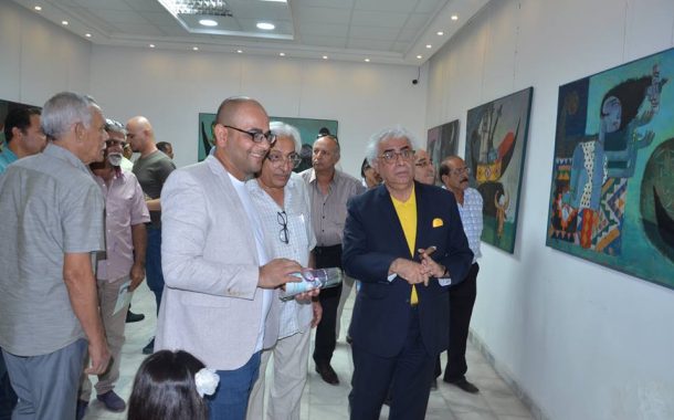 المعرض الشخصي الاول للفنان مثنى عباس ” نساء وثور السماء “