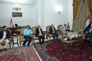 زيارة وفد من الهيئة الادارية لجمعية الفنانين التشكيليين ديوان رئاسة الجمهورية