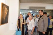 افتتاح معرض تشكيليات عراقيات لعام ٢٠٢١