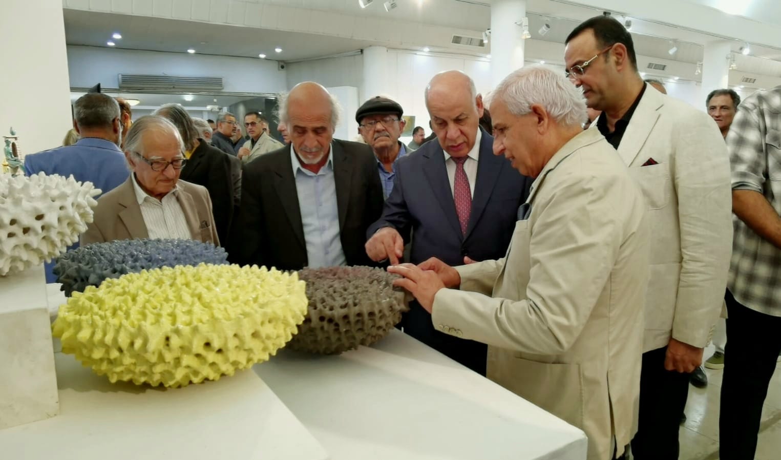 افتتاح معرض الخزف العراقي ( حكايا الطين الثالث) لعام ٢٠٢٢